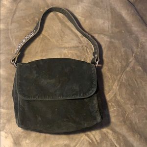 Tylie Malibu - small, suede, shoulder handbag